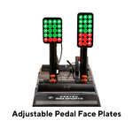 Load image into Gallery viewer, Asetek Simsports Invicta Pedal Set - Throttle, Brake &amp; Clutch
