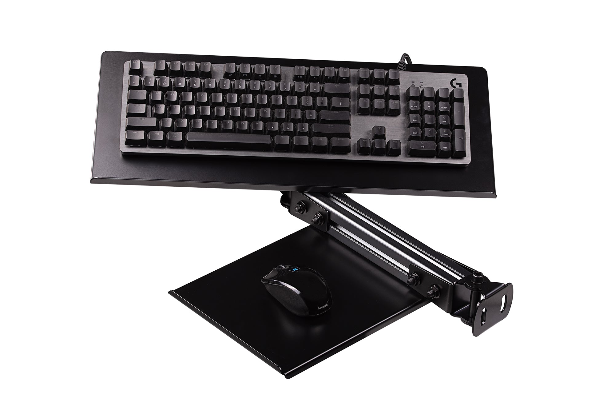 Next Level Racing F-GT Elite Keyboard & Mouse Tray - Black Edition Next Level Racing F-GT Elite Keyboard & Mouse Tray - Black Edition