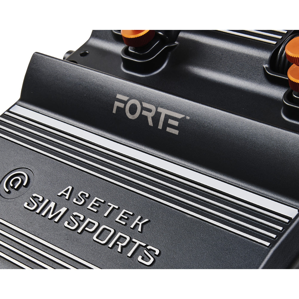 Asetek Simsports Forte Pedal Set - Throttle & Brake + Invicta Clutch