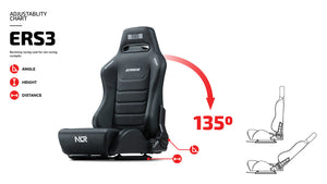 Next Level Racing ERS3 Elite Reclining Seat