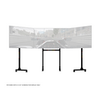 Load image into Gallery viewer, Next Level Racing Elite Free standing Triple Monitor Stand - Black Edition
